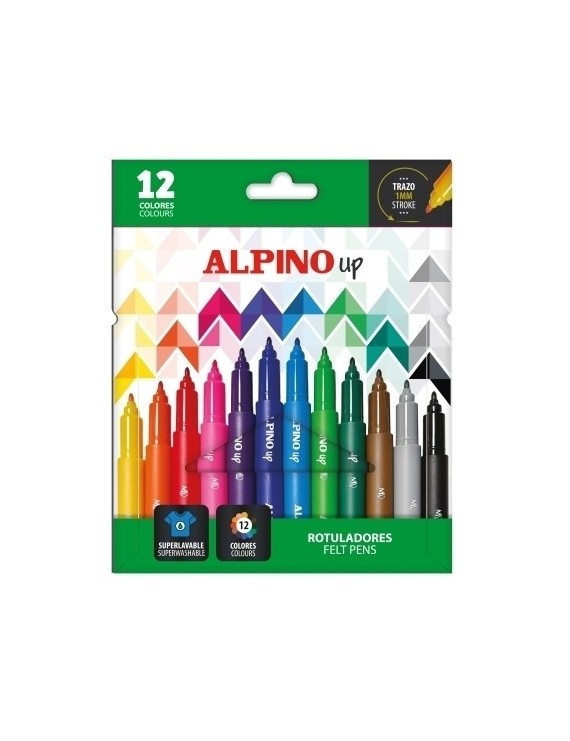 Rotulador alpino up estuche 12