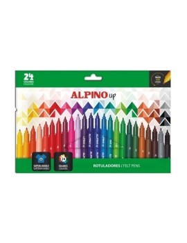 Rotulador alpino up estuche 24