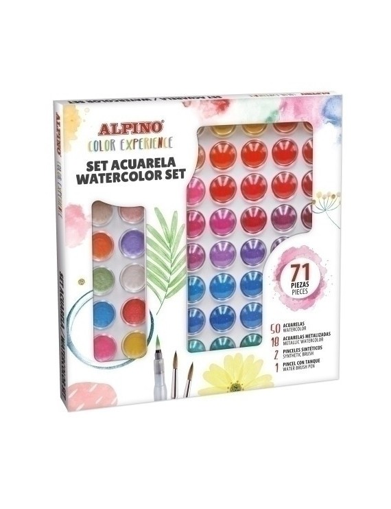 Acuarelas color experience set de 71