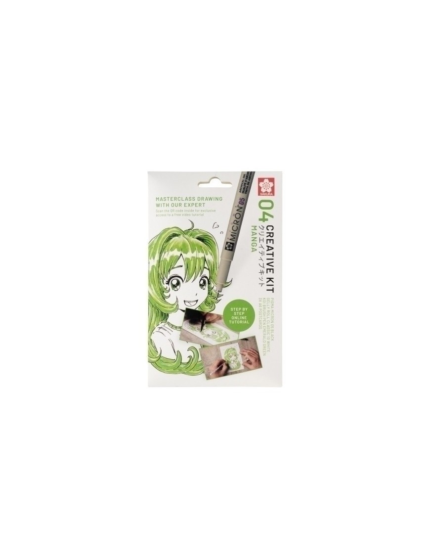 Set creativo sakura art kit manga