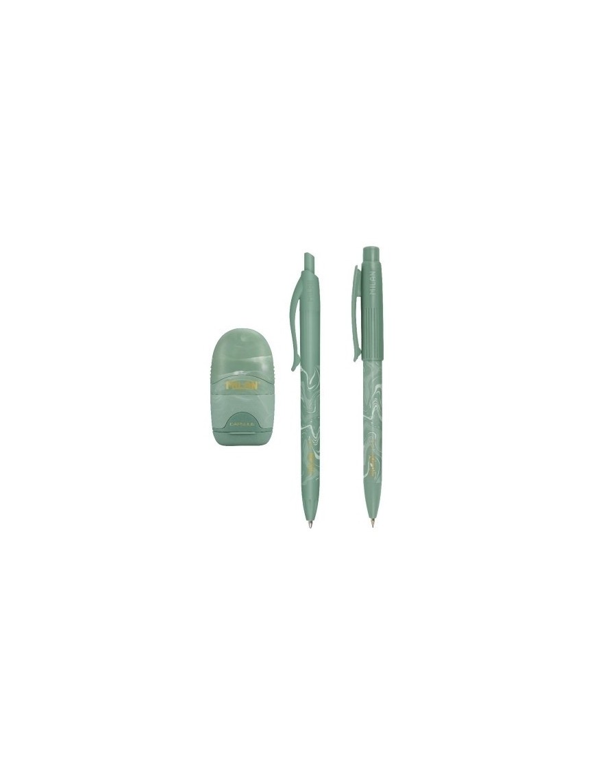 Set escritura milan serie lava verde