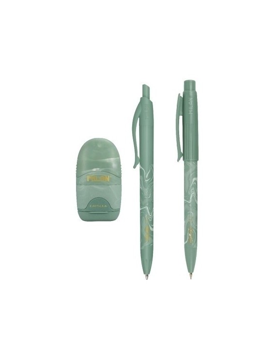 Set escritura milan serie lava verde