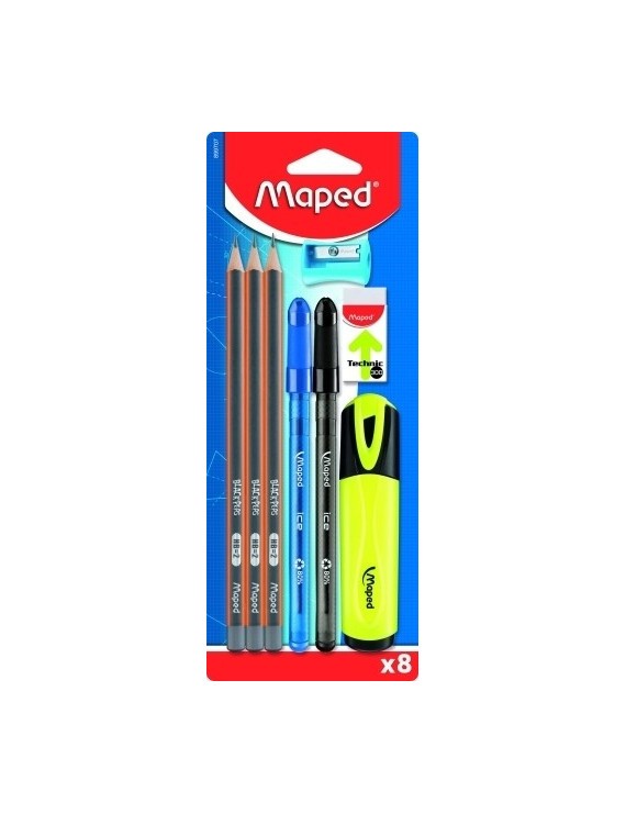 Set maped escritura 8 piezas
