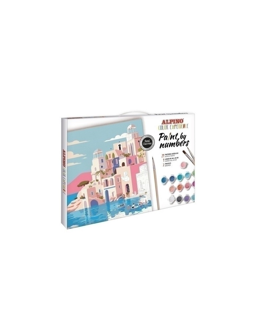Set paint by numbers color experience
