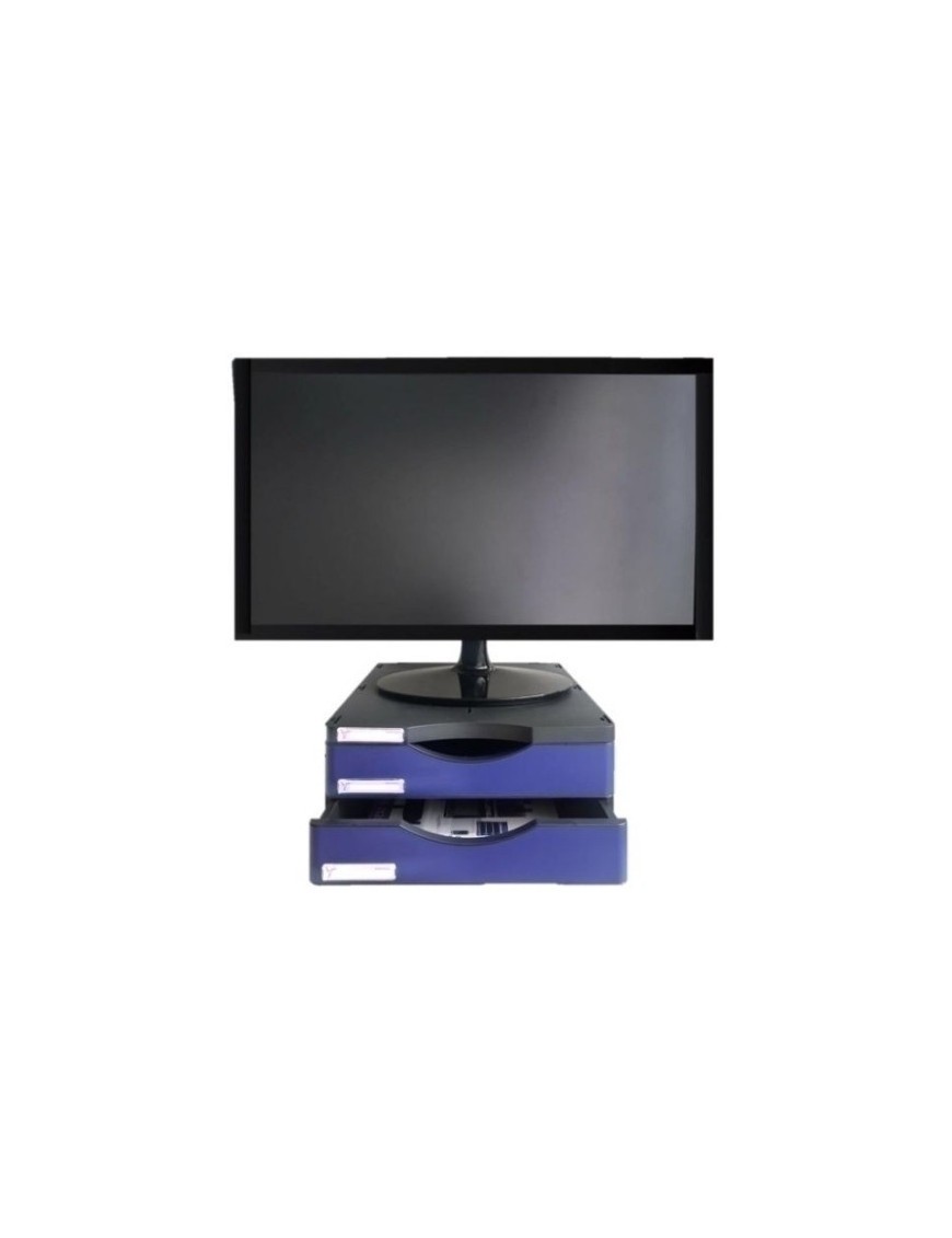 Soporte monitor a.2000 c/cajones az