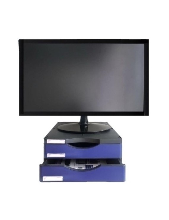 Soporte monitor a.2000 c/cajones az