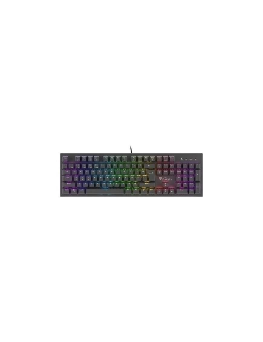Teclado gaming genesis thor 300 rgb rojo