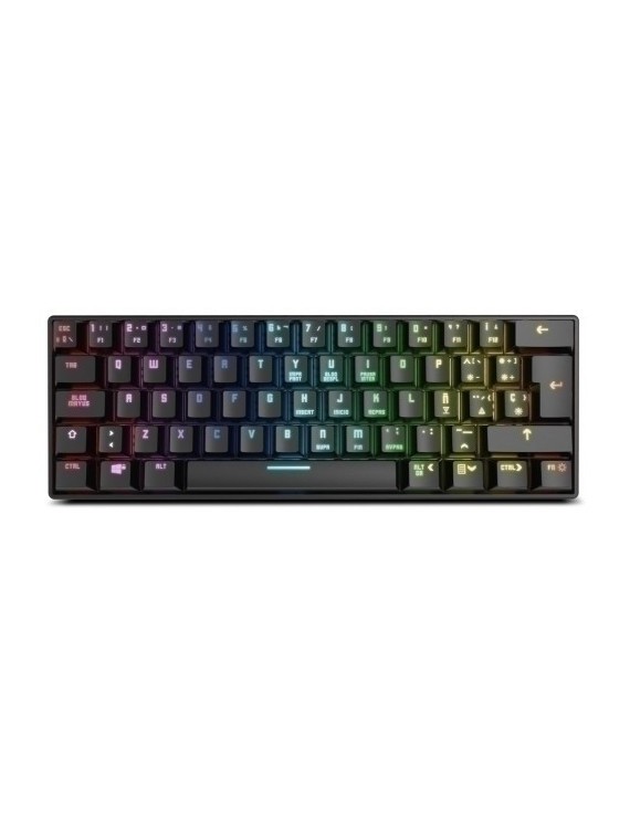 Teclado gaming krom  mini kluster rgb bt