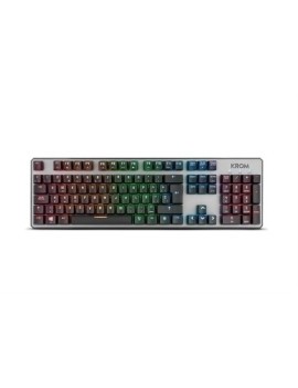 Teclado gaming krom kernel usb rgb negro