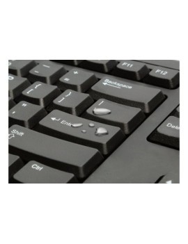 Teclado kensington kb100 eq usb negro