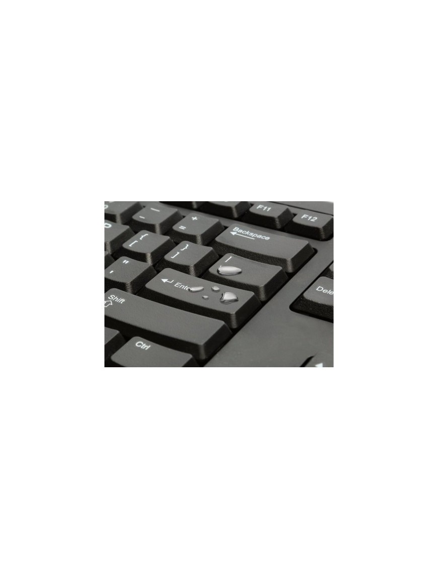 Teclado kensington kb100 eq usb negro