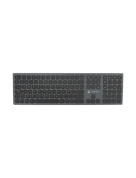 Teclado natec dolphin x-scissor bt alum