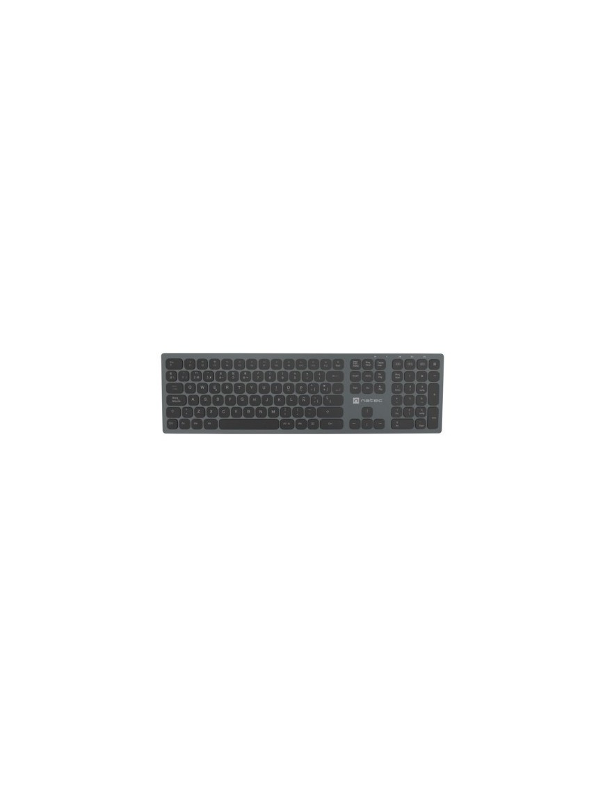 Teclado natec dolphin x-scissor bt alum