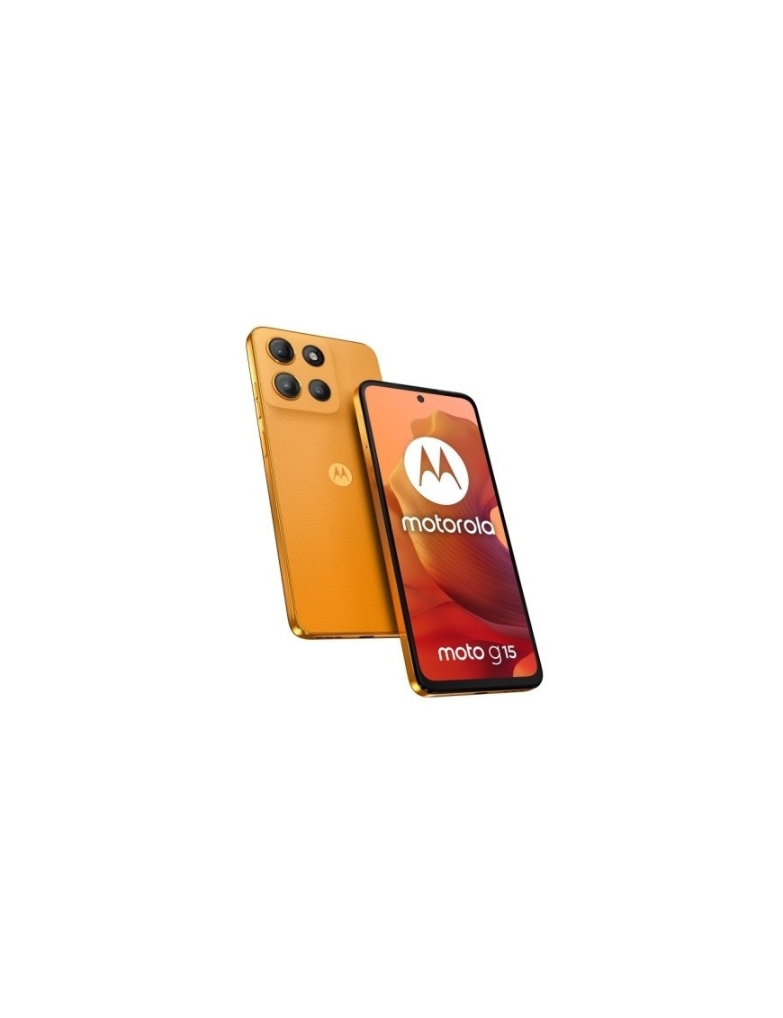 Telefono movil motorola g15 4g orange
