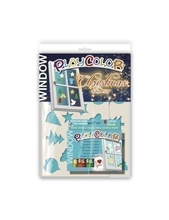 Tempera instant  playc. one window c/6