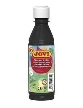 TEMPERA JOVI LIQ. 250 ml NEGRO