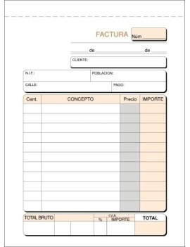 TALONARIO FACTURAS 8º NATU...