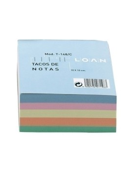 TACO NOTAS ENCOLADO COLORES...