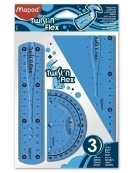 KIT 3 REGLAS TWIST & FLEX...