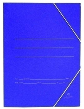 CARPETA SOLAPAS  CART. Fº AZUL