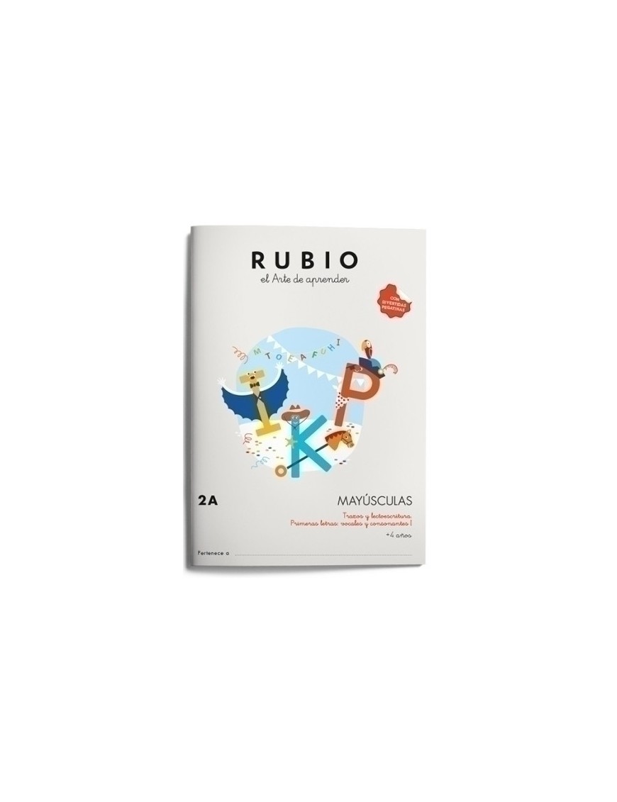 CUADERNO RUBIO MAYUSCULAS 2A