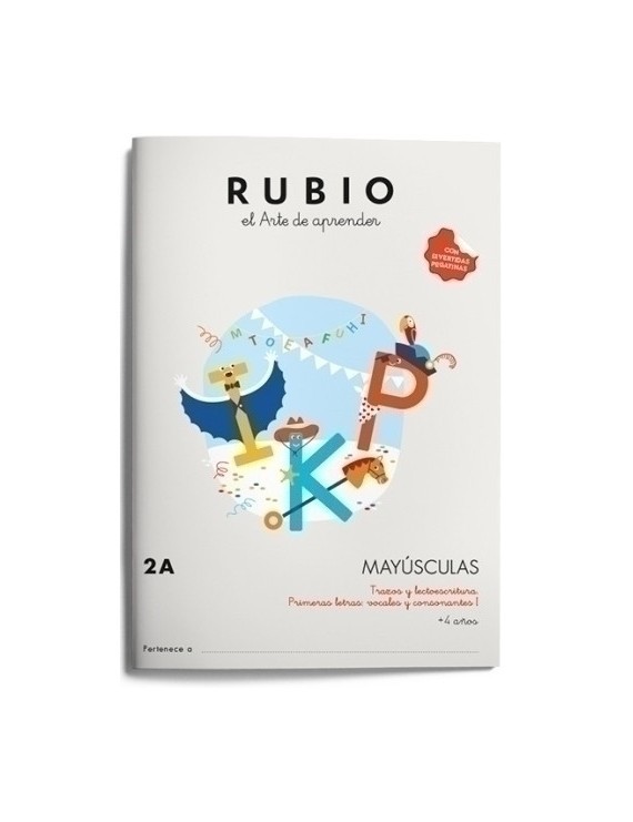 CUADERNO RUBIO MAYUSCULAS 2A