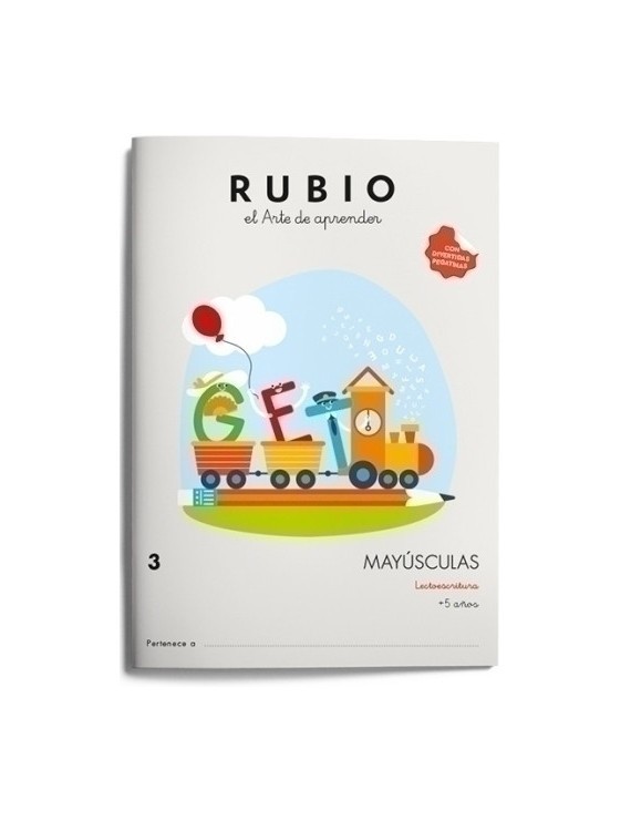 CUADERNO RUBIO MAYUSCULAS 3