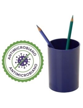 PORTA LAPICES ANTIMICROBIANO AZUL