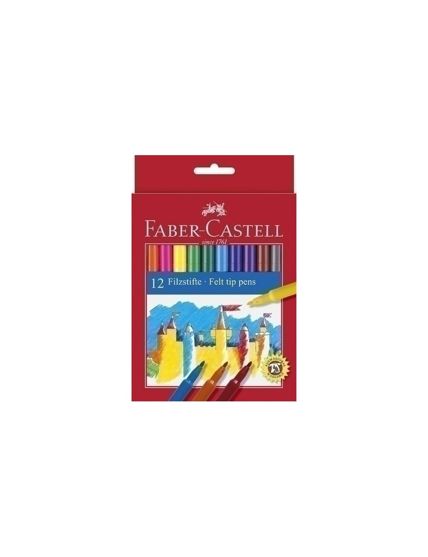 ROTULADOR FABER-CASTELL CAJA 12