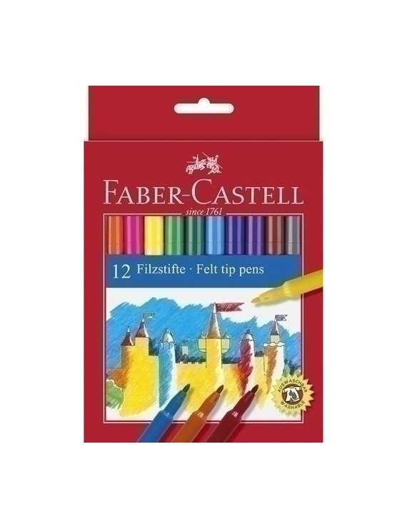 ROTULADOR FABER-CASTELL CAJA 12