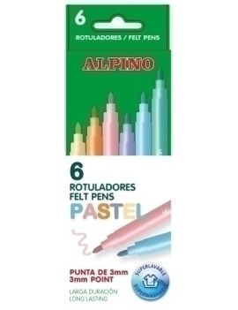 ROTULADOR ALPINO STANDARD PASTEL