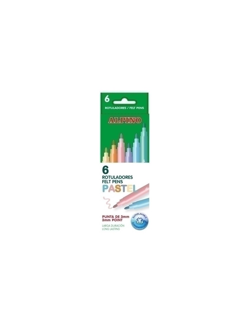 ROTULADOR ALPINO STANDARD PASTEL