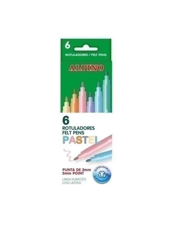 ROTULADOR ALPINO STANDARD PASTEL