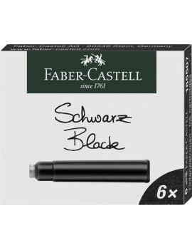 TINTA ESTILOG.FABER CAJA 6