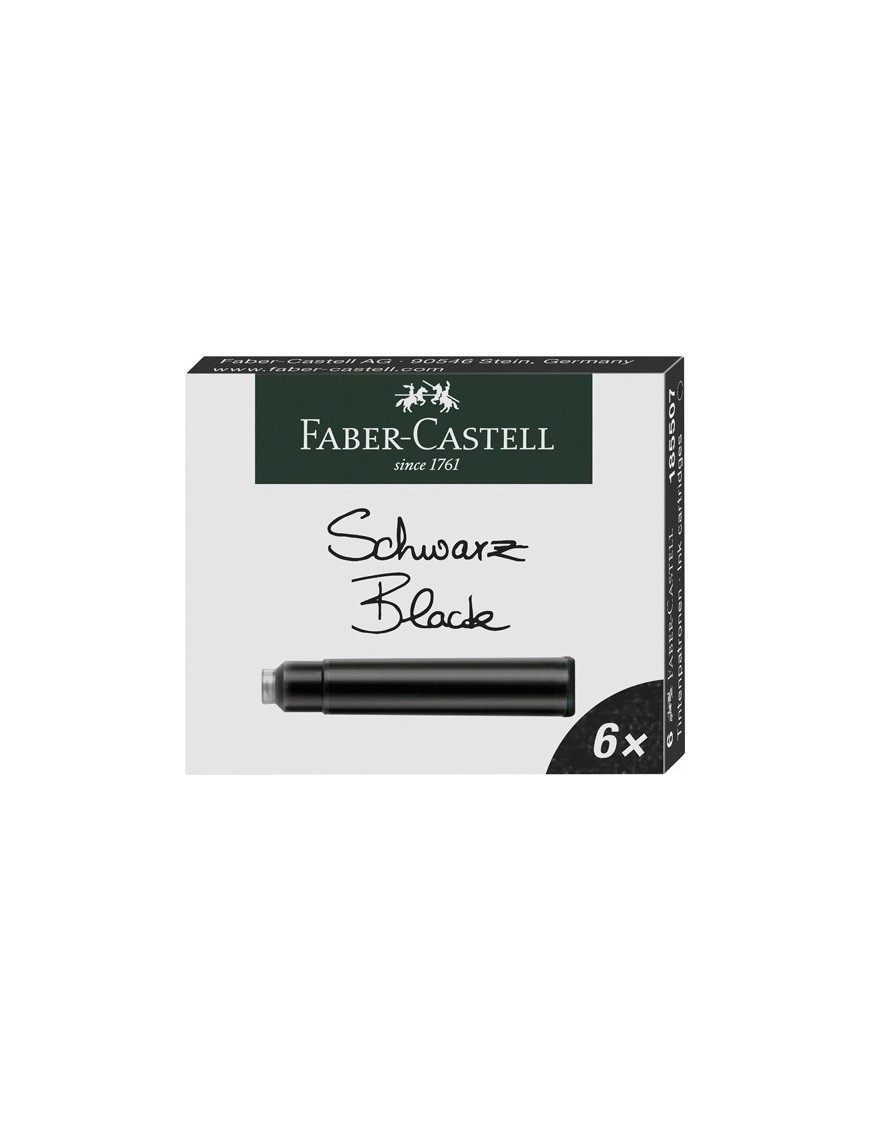 TINTA ESTILOG.FABER CAJA 6