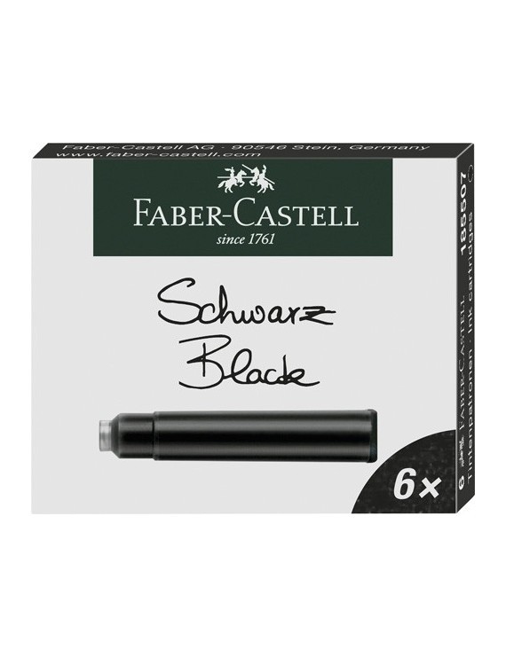 TINTA ESTILOG.FABER CAJA 6