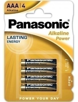 PILAS PANASONIC ALKALINE AAA