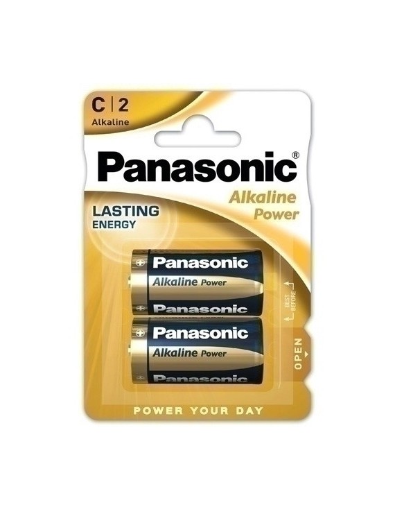 PILAS PANASONIC ALKALINE LR14