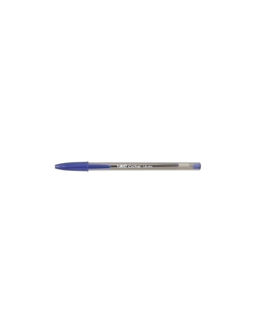 BOLIGRAFO BIC CRISTAL LARGE 1.6MM AZUL