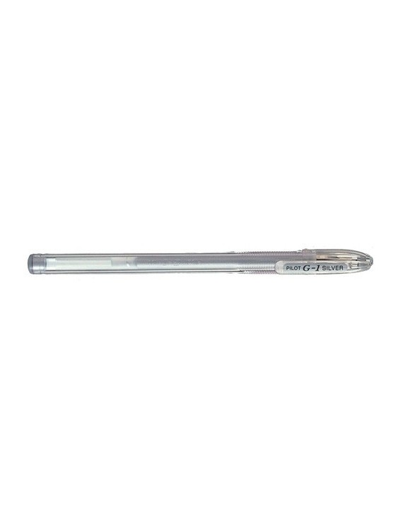 BOLIGRAFO PILOT G-1 PLATA