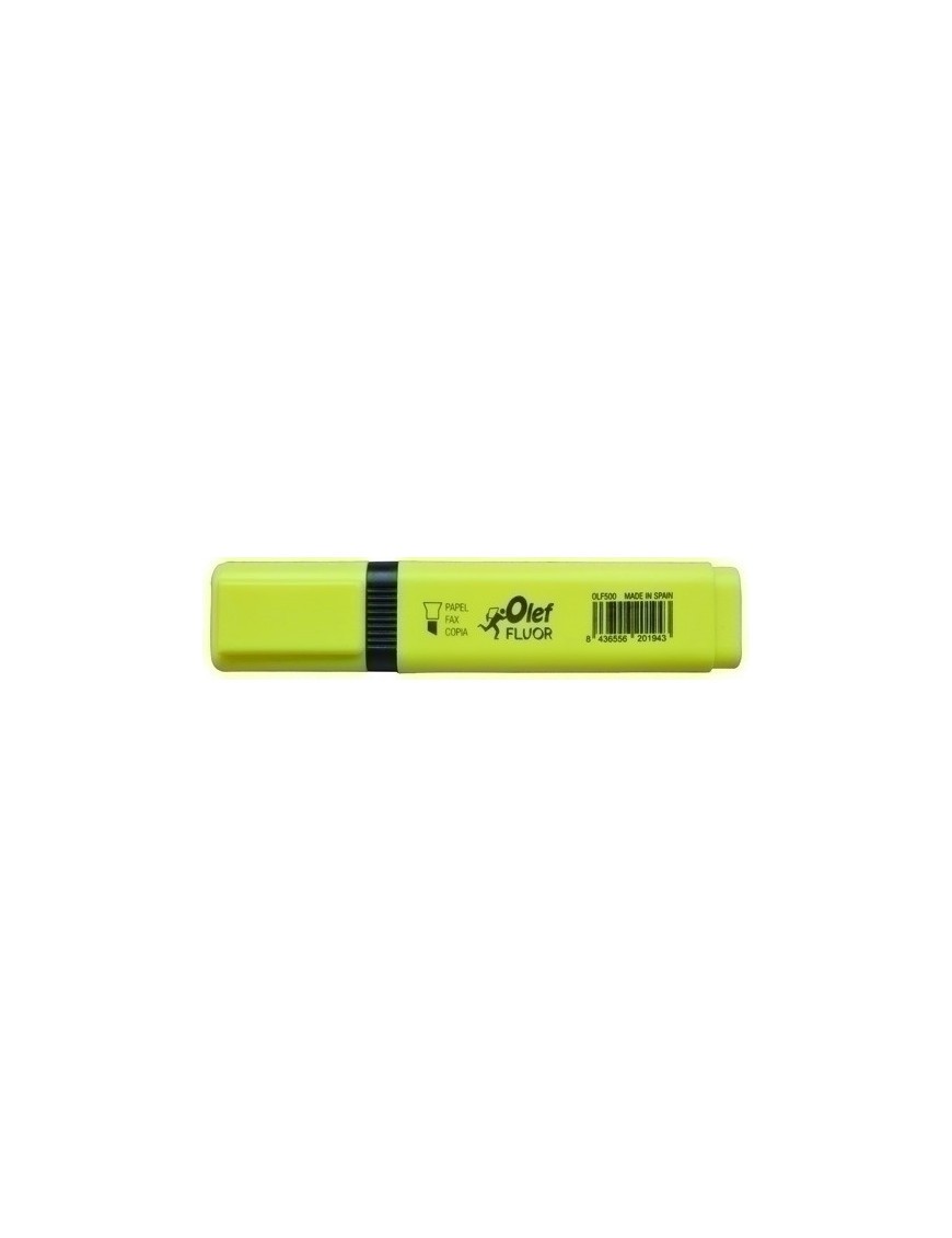 ROTULADOR FLUOR OLEF AMARILLO