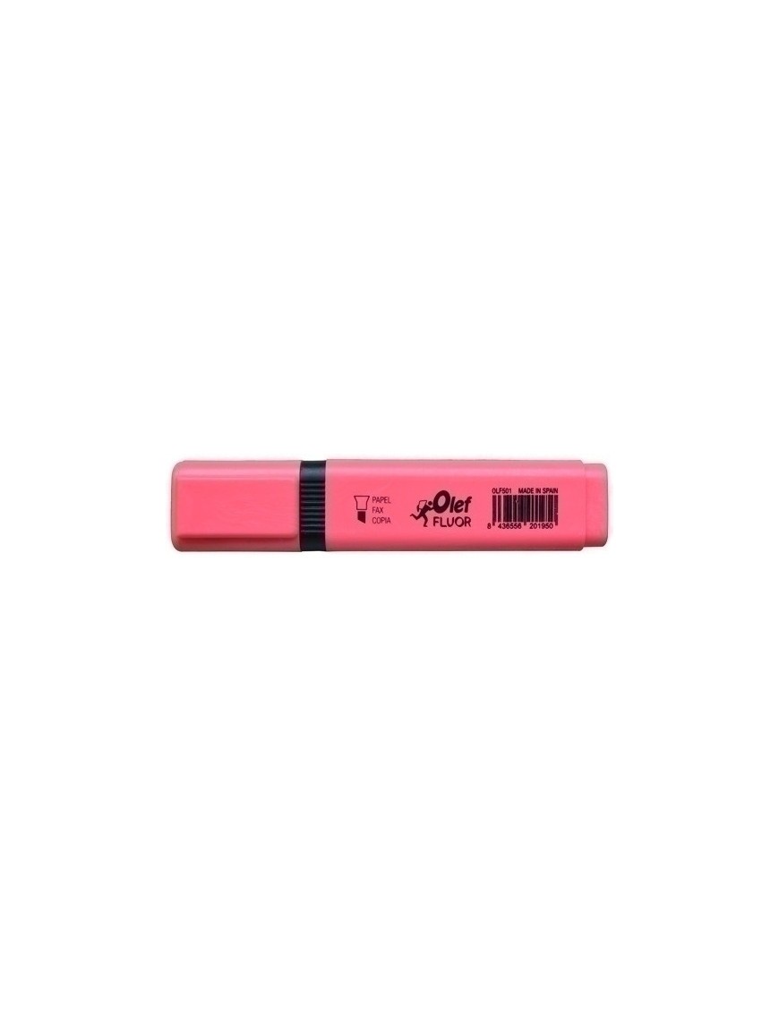 ROTULADOR FLUOR OLEF ROSA