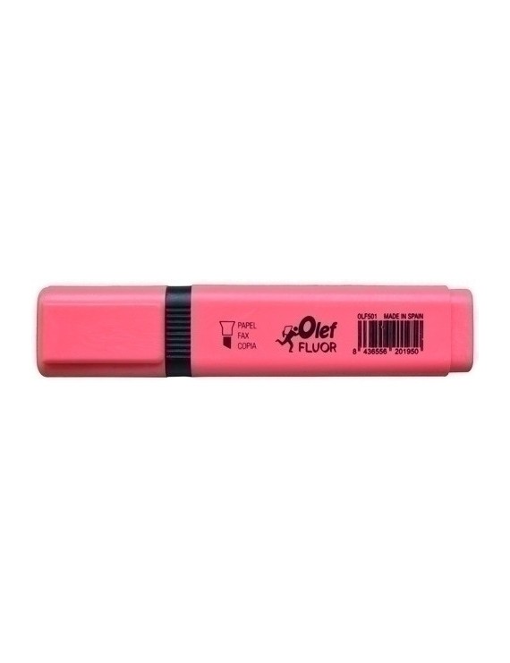 ROTULADOR FLUOR OLEF ROSA