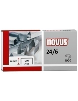 GRAPAS NOVUS 24/6 GALV.cj.1000