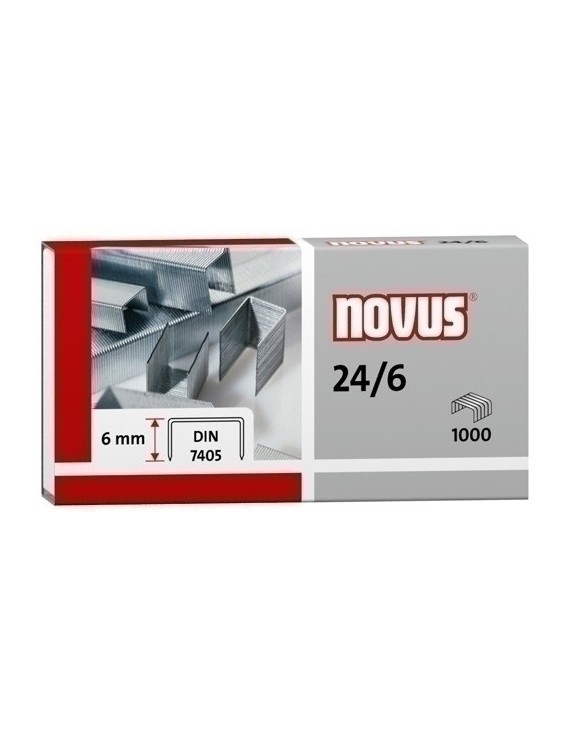 GRAPAS NOVUS 24/6 GALV.cj.1000