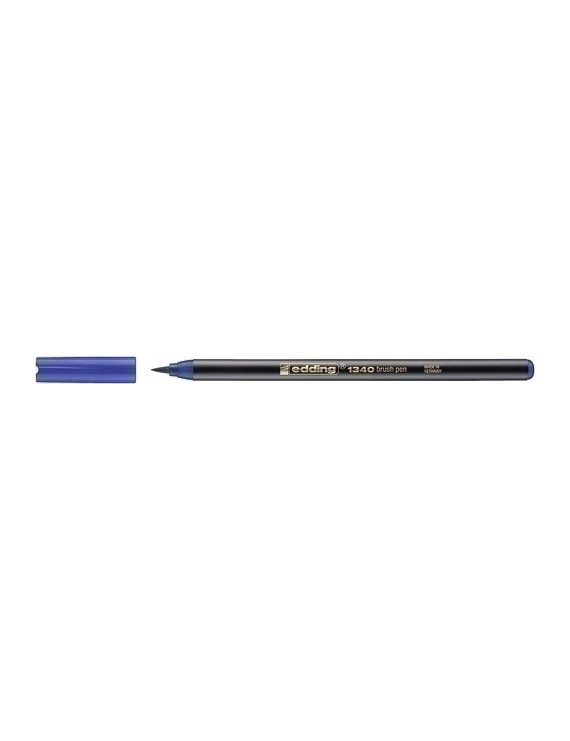 ROTUL.EDDING 1340 BRUSHPEN AZUL