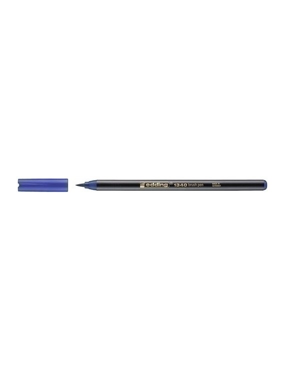 ROTUL.EDDING 1340 BRUSHPEN AZUL