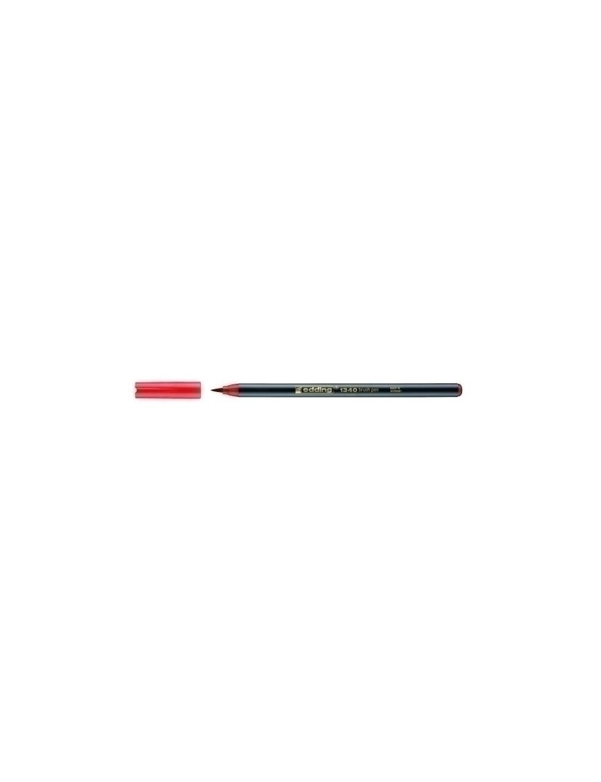 ROTUL.EDDING 1340 BRUSHPEN ROJO