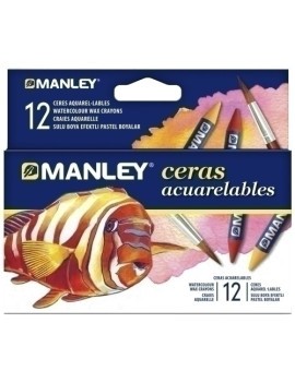 CERAS MANLEY ACUARELABLES ESTUCHE