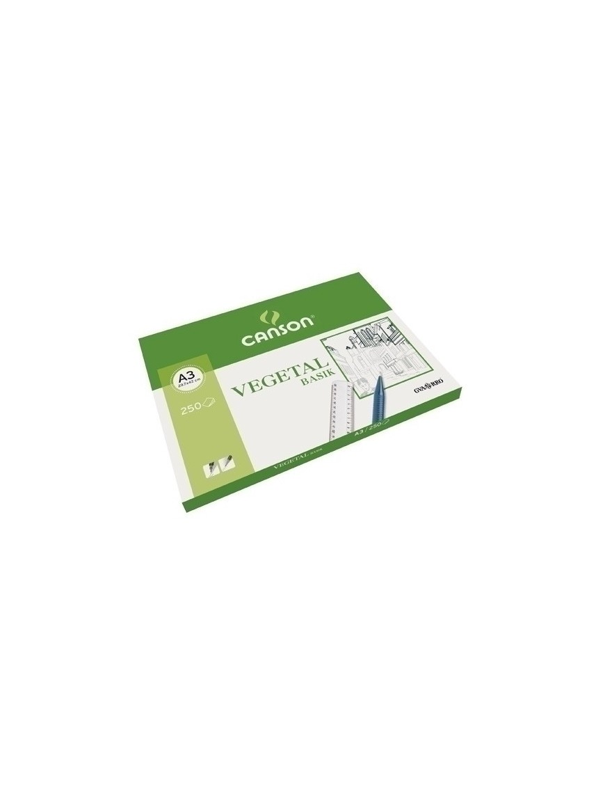 LAMINA PAPEL VEGETAL A3 95 gr Papel técnicas Envio Gratis